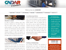 Tablet Screenshot of cadar.co.za